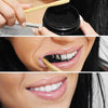 Blanqueamiento dental cosmético con carbón activado